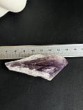 Аметист скелетний натуральний необроблений кристал обеліск з аметисту 69*28*20 мм., фото 9