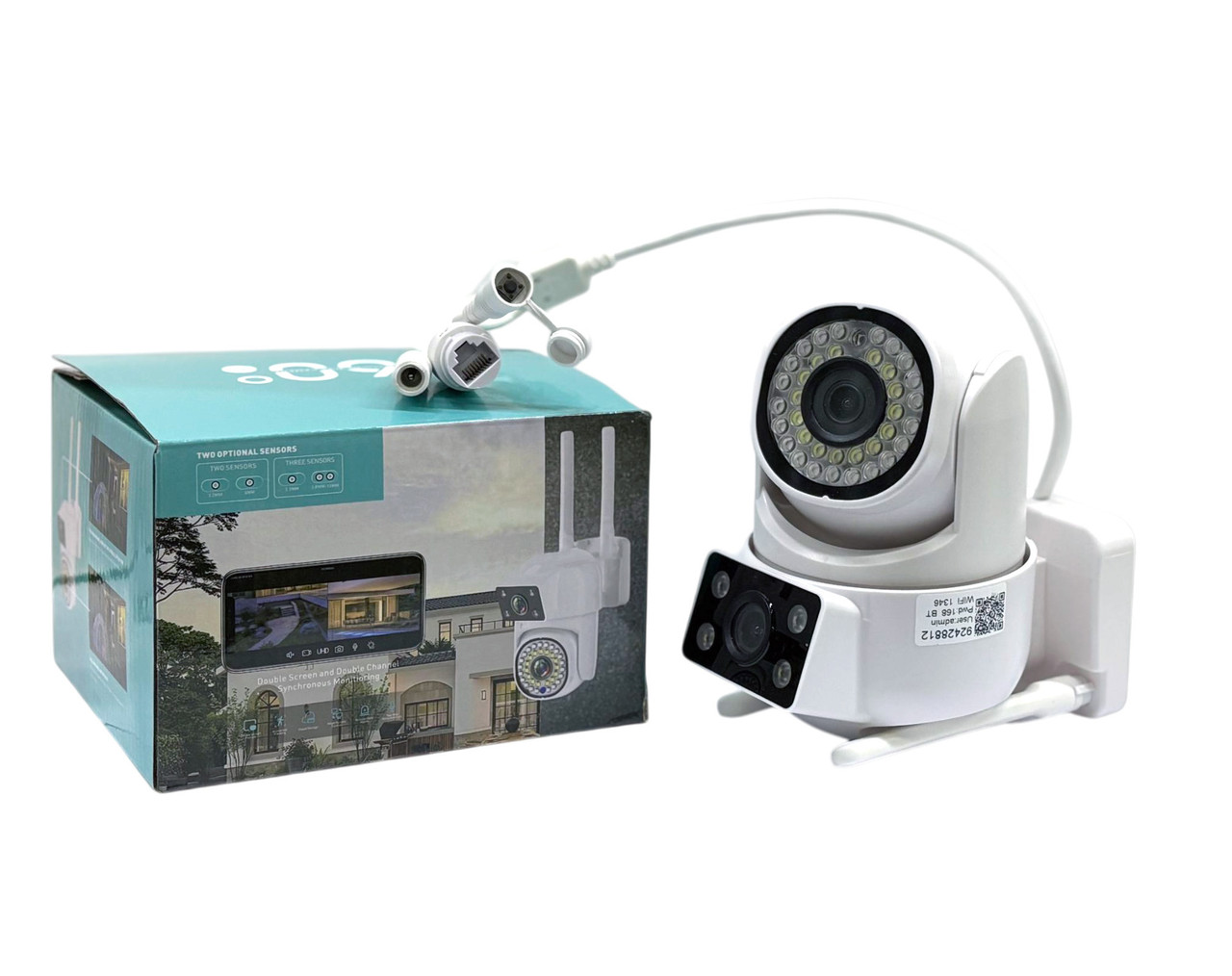 Відеокамера для спостереження WIFI Eng 50шт 6515, фото 1