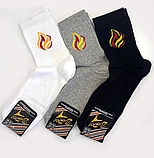 Шкарпетки з принтом "Вогонь" серії TREN 23-25 р. (12 пар!) (Демісезон/літні), фото 2