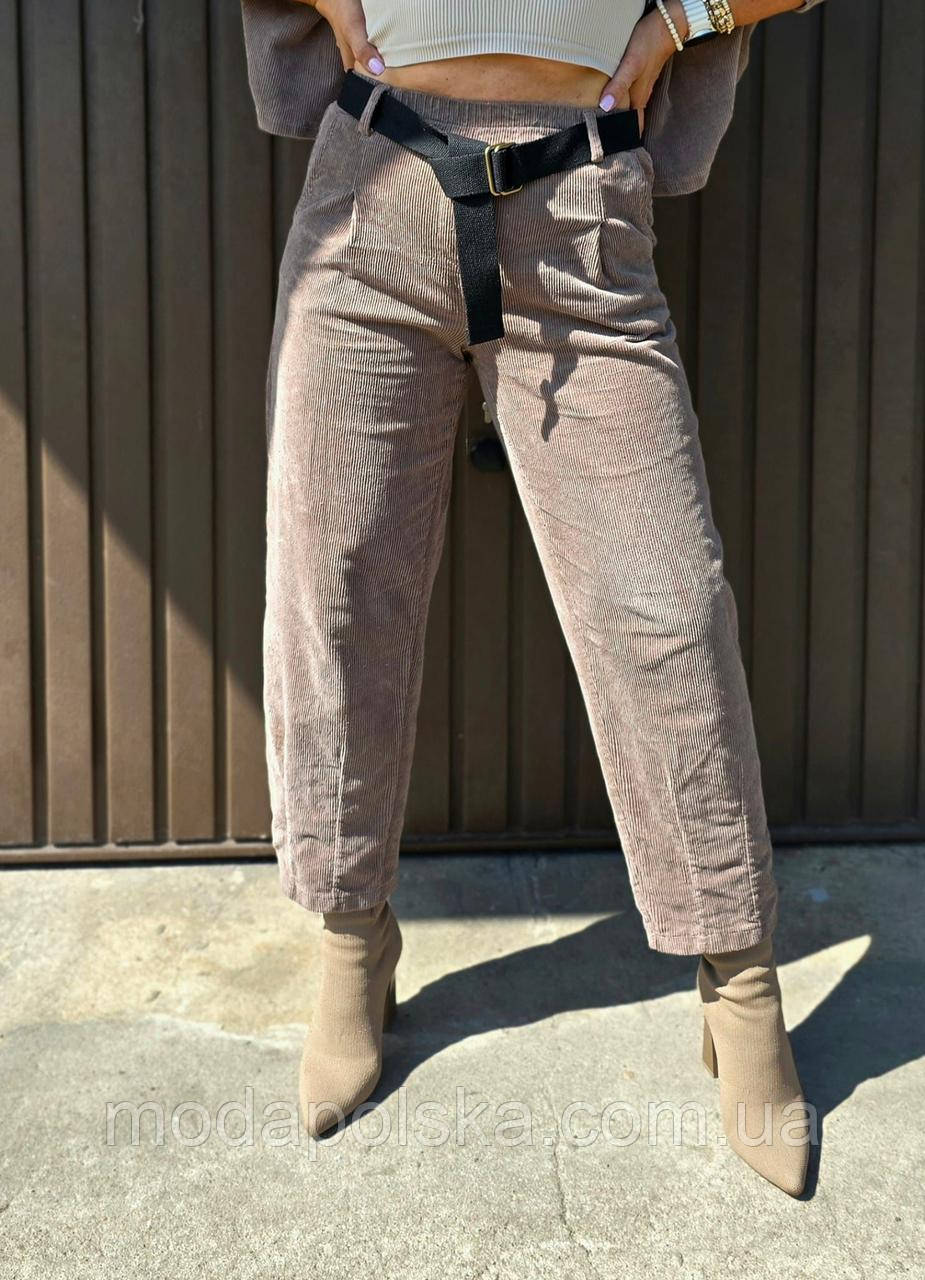 Штани мікровельвет, фото 1