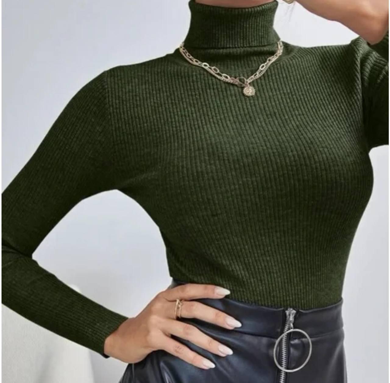 Жіночий Базовий Гольф Рубчик 46-48,50-52,54-56,58-60 (вф 390), фото 1