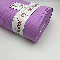 Турецька бавовняна тканина ранфорс бузковий No46 240 см, фото 2