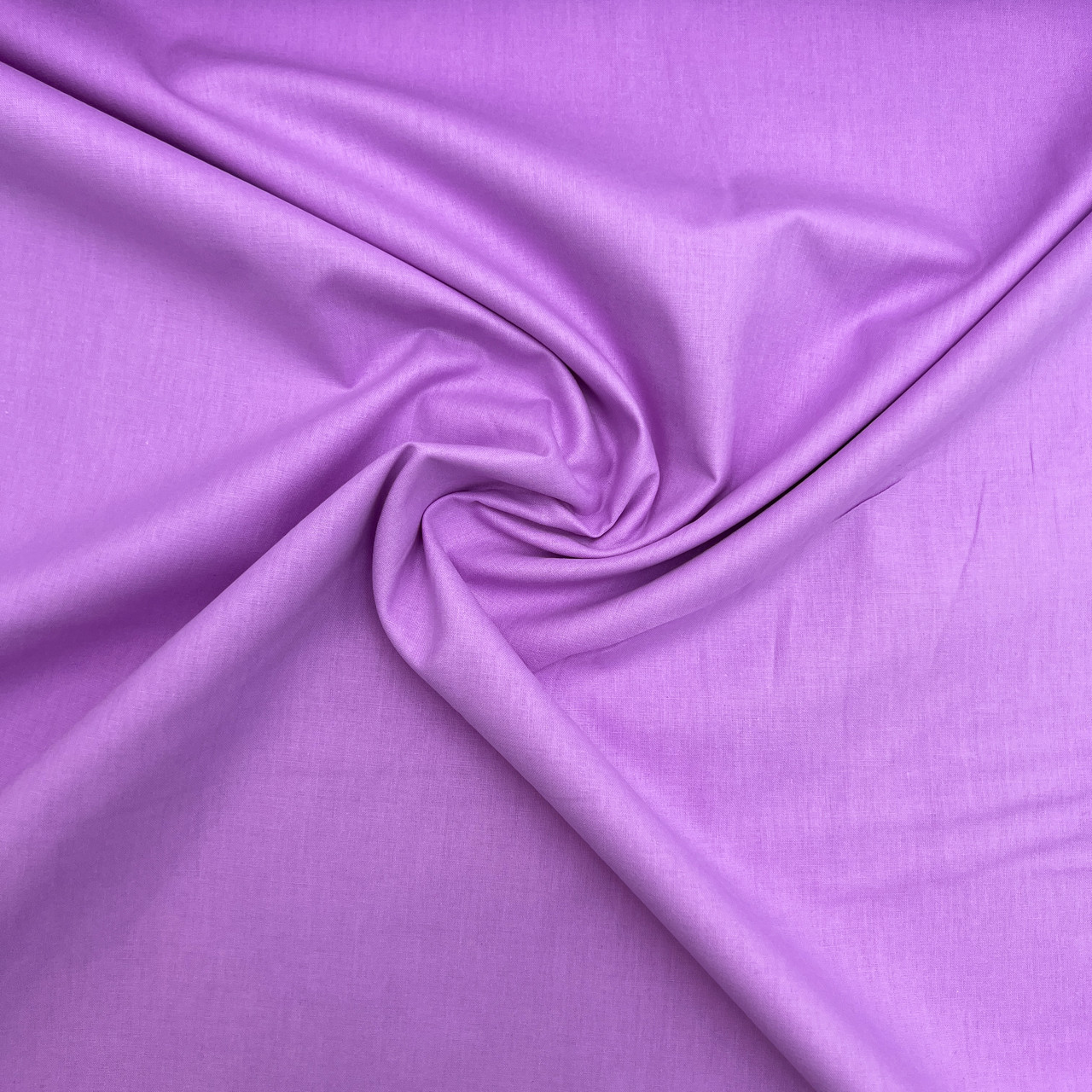 Турецька бавовняна тканина ранфорс бузковий No46 240 см, фото 1