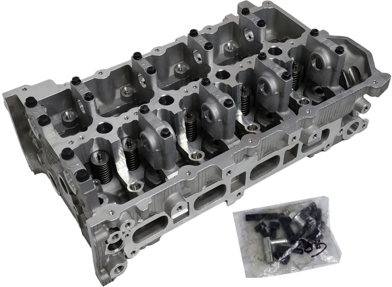 Головка блоку циліндрів (ГБЦ) Mitsubishi L200, Fiat (з клапанами), 4N15, CAM - 1005C961, 1005C644, фото 1