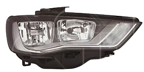Фара права Audi A3 12-16 TYC H7/H15/PWY24W/W5W, -лампа, кор.