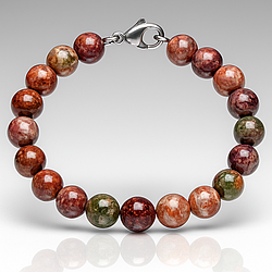 Яшма Ø12 браслет, 0206ТЯ