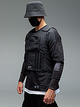 Жилет із плащівки з утеплювачем Slimtex "Джет"