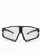 Окуляри спортивні з полікарбонатними лінзами чорна оправа з чохлом