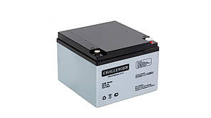 Акумулятор для електродвигуна 12В, 12Вольт, 12V, 24 ампер годин, ач, АН, для інвалідного візка, крісла