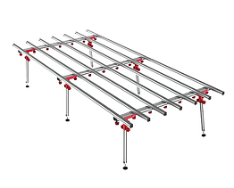 Стіл SHIJING P703-9 NEW для більшформатних плит 3600×1500×780 мм