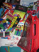 Комплект канцтоварів для 5 класу для хлопчика набір канцелярії преміум KOM5мал