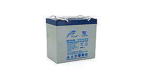 Тяговий батарея 55А*год, ампер-годин, AH, 12 Вольт, В, V, для інвалідних електровізків, електроскутера