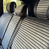 Накидки повний комплект на передні і задні сидіння авто IMPERIAL AUTO COMFORT, сірий колір, фото 7
