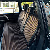 Накидки повний комплект на передні і задні сидіння авто IMPERIAL AUTO COMFORT, коричневий колір, фото 8
