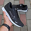 Чоловічі шкіряні кросівки (натуральна шкіра) чорні демісезонні для чоловіків на весну осінь, розміри 40-45, фото 5
