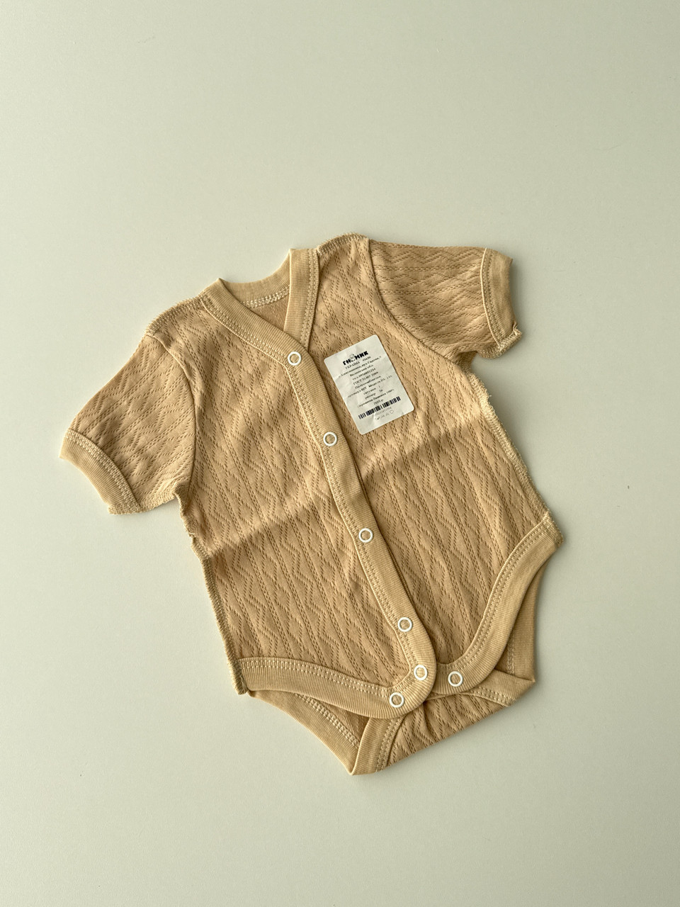 Боді в тканині трансфер, 56 розмір, фото 1