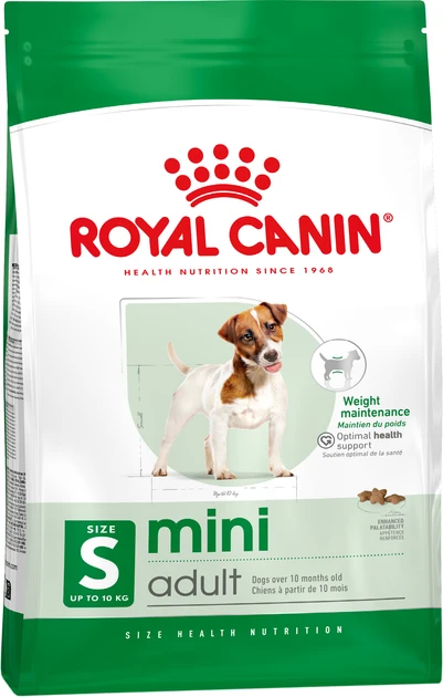 Royal Canin Mini Adult 800 г дрібних порід вагою до 10 кг від 10 місяців сухий корм для собак, фото 1
