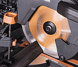 Торцювальна пила EVOLUTION із подачею для дерева, металу та пластику 1200W, фото 6