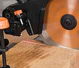 Торцювальна пила EVOLUTION із подачею для дерева, металу та пластику 1200W, фото 9
