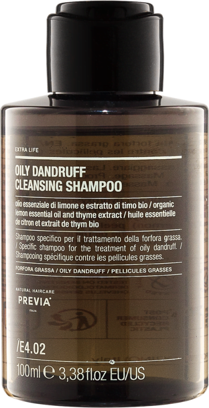 E4.02 Шампунь очищувальний проти жирної лупи 100мл, фото 1