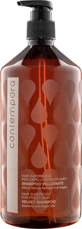 Розгладжувальний шампунь «Сяючий оксамит» з олією аргани та обліпихи 1000мл, фото 1