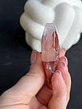Вогняний кварц полумʼяний кварц натуральний серце 58*62*18 мм, фото 5