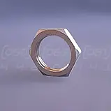 Контргайка нержавіюча муфтова DN25 (1"), н/ж сталь AISI304, шестигранна, різьба BSPP, ДСТУ 8969-75, фото 8