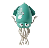 Інтерактивна музична іграшка Танцюючий восьминіг-кальмар Зелений