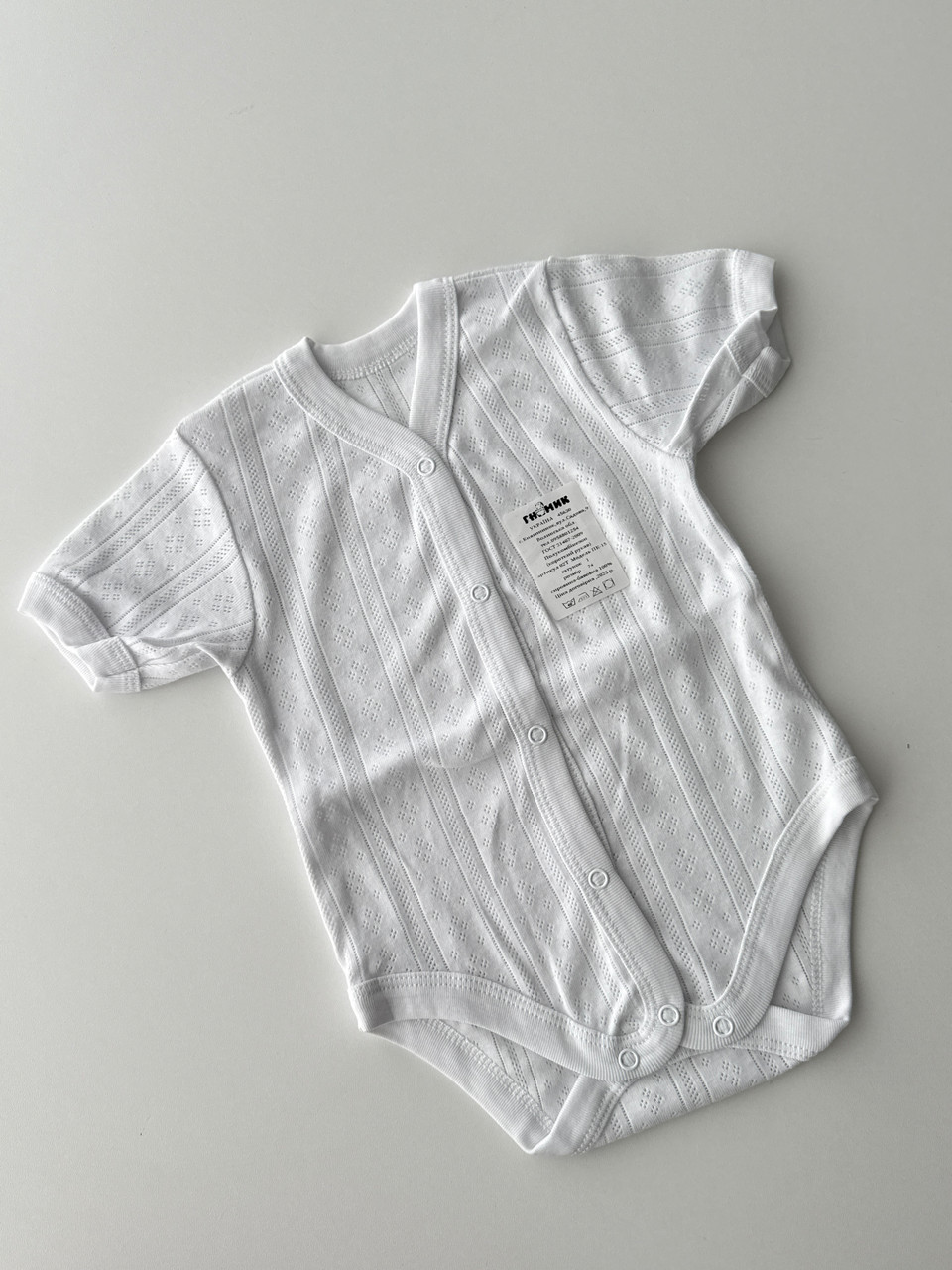 Боді в тканині трансфер, 74 розмір, фото 1