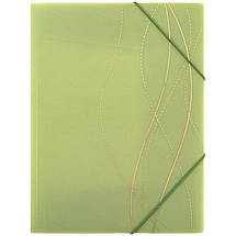 Папка на гумці А-4+ Axent 1509 Waves, фото 4