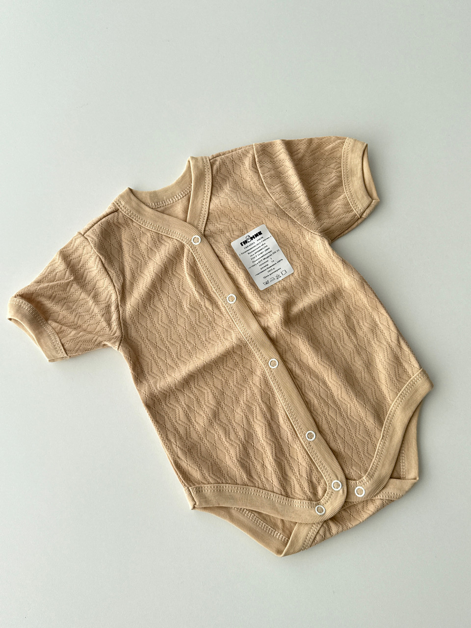 Боді в тканині трансфер, 74 розмір, фото 1