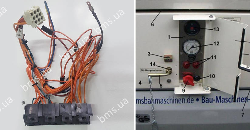 Панель керування BMS Worker 2M (комплект джгутів), фото 1