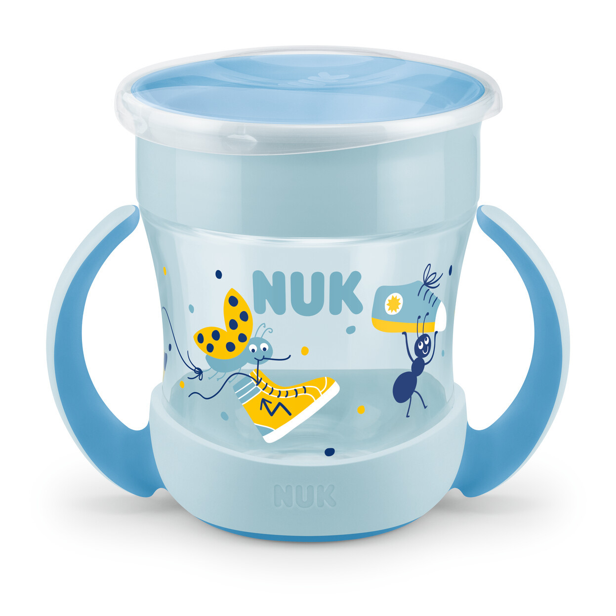 Поїльник NUK Evolution MiniMagic, блакитний, від 6 місяців, 160 мл, фото 1