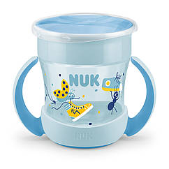 Поїльник NUK Evolution MiniMagic, блакитний, від 6 місяців, 160 мл