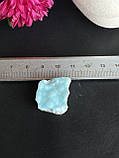 Ларимар в породі друза натуральний необроблений камінь ларимар «домініканська бірюза» 28*13*14 мм., фото 7