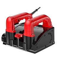 1200Вт чорна+червона шліфувальна машина для бетону Шліфувальна машина для бетону 1-4 мм, ремонтна шліфувальна