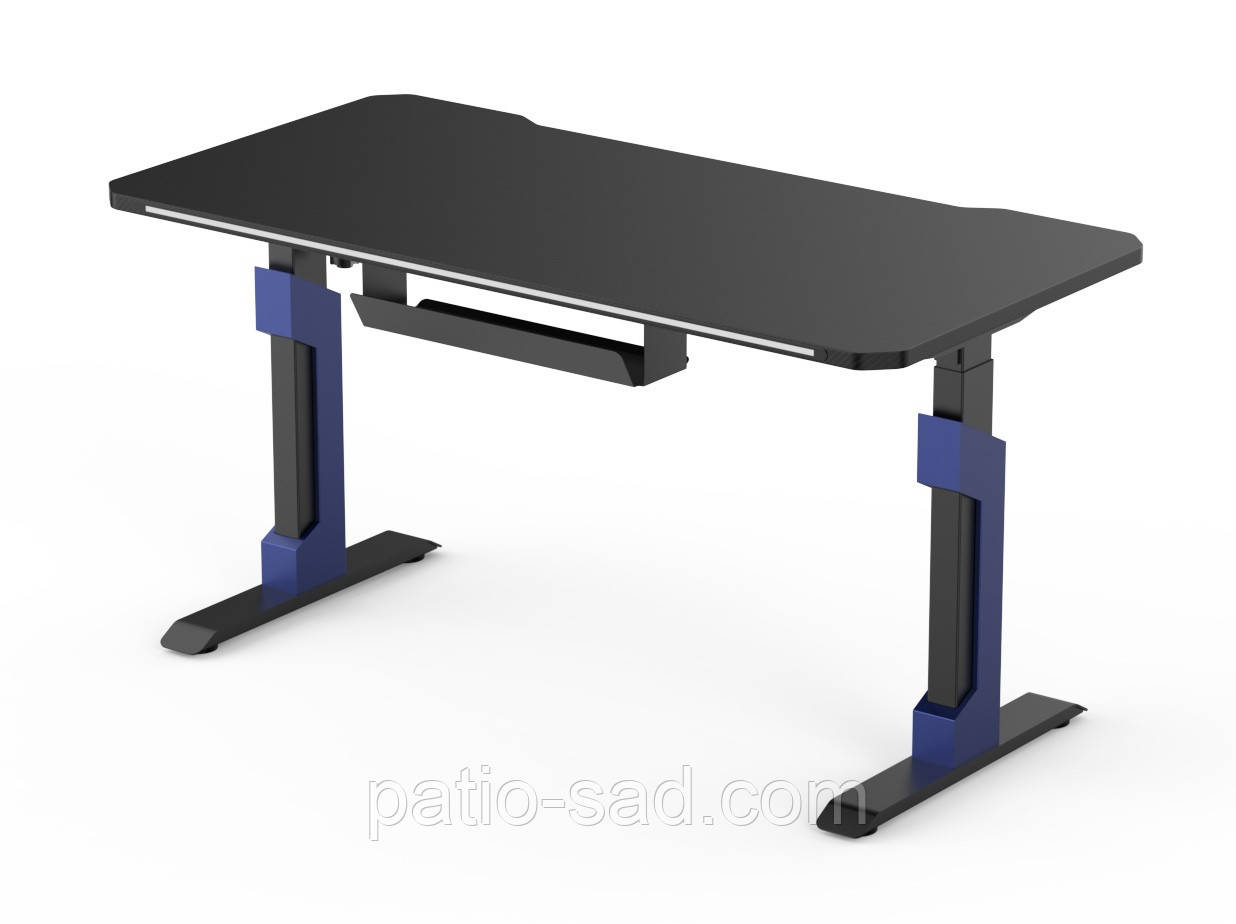 Сучасний ігровий стіл Angel Nemesis Black 1,4 м, фото 1