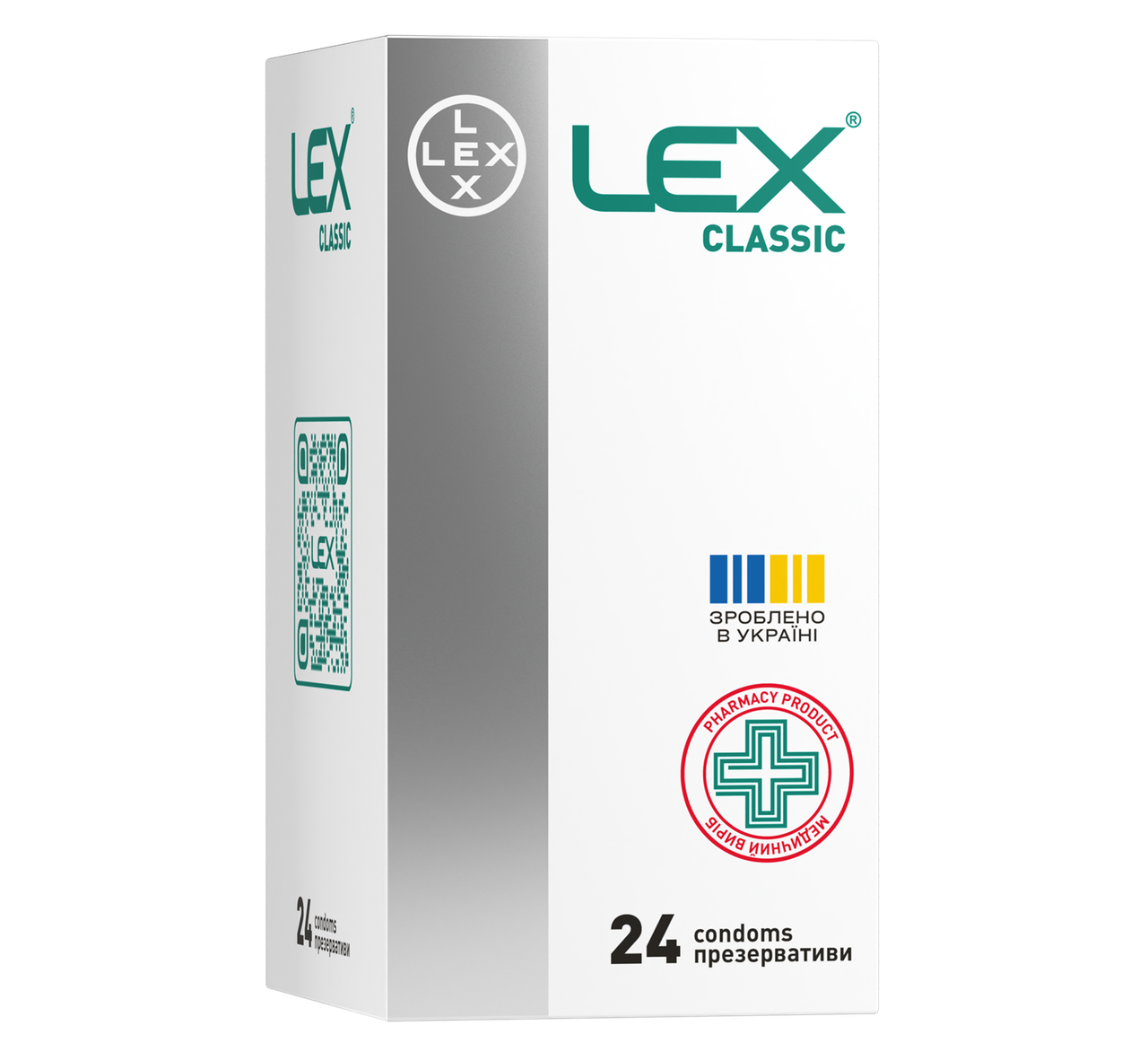 Презервативи LEX Classic класичні, 24 штуки, фото 1