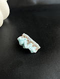 Ларимар в породі друза натуральний необроблений камінь ларимар «домініканська бірюза» 29*18*16 мм., фото 10