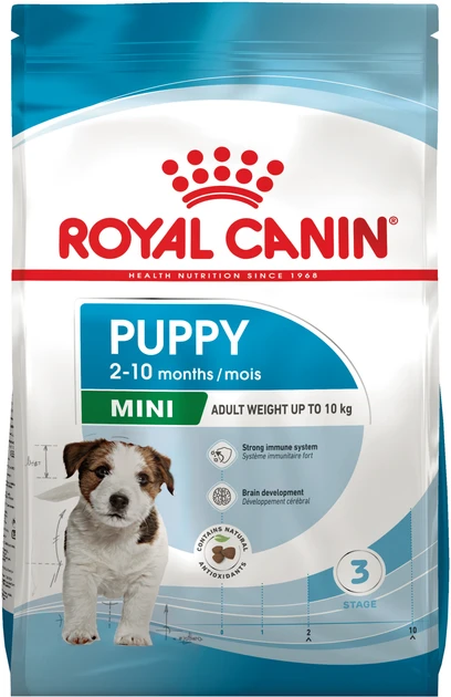 Royal Canin Puppy Mini 800 г цуценят дрібних порід вагою до 10 кг від 2 до 10 місяців сухий корм, фото 1