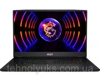 Ноутбук MSI Titan GT77HX 13VI-042US, 17.3"IPS, Core i9-13980HX, NVIDIA GeForce RTX 4090, ОЗП 128ГБ, SSD 4ТБ, фото 1