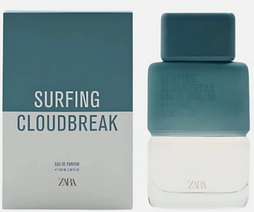 Zara Surfing Cloudbreak 100 ML парфумерна вода індивідуальна упаковка (оригінал оригінал Іспанія)