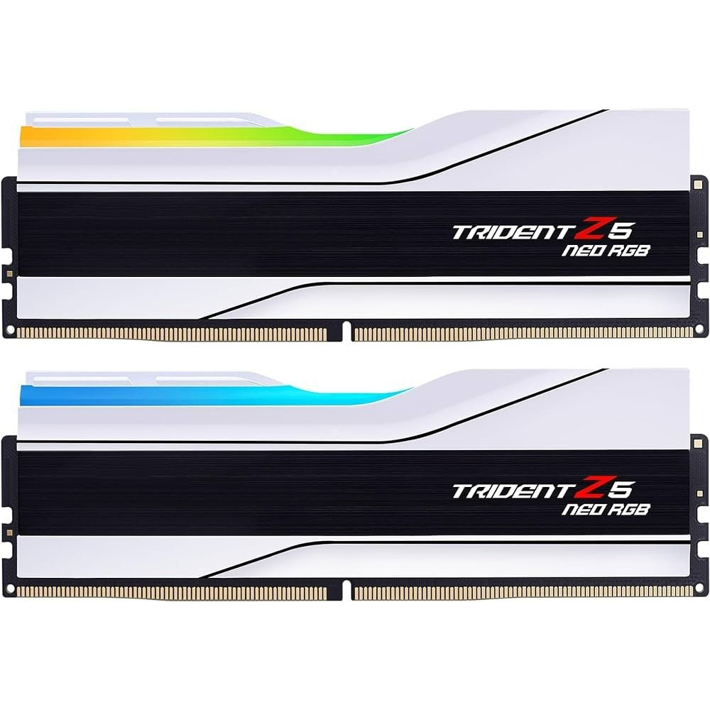 Модуль пам`ятi DDR5 2x16GB/6400 G.Skill Trident Z5 Neo RGB White (F5-6400J3239G16GX2-TZ5NRW), фото 1