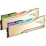 Модуль пам`ятi DDR5 2x32GB/6000 G.Skill Trident Z5 Royal Gold (F5-6000J2836G32GX2-TR5G), фото 5