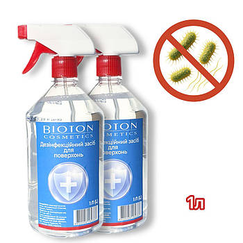 Дезінфекційний засіб для поверхонь Біотон Bioton 1 л