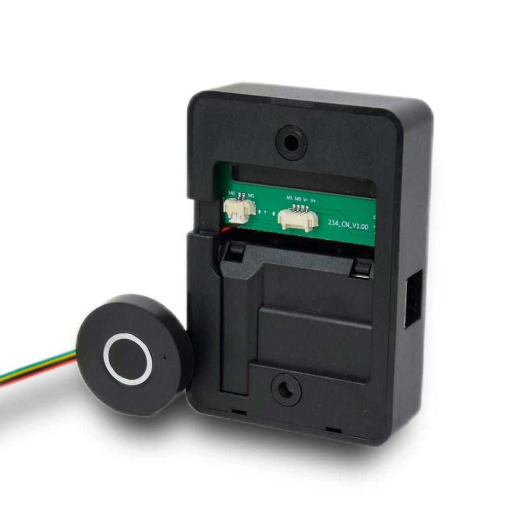 Smart замок ESF16-1Round зі сканером відбитка пальця, фото 1