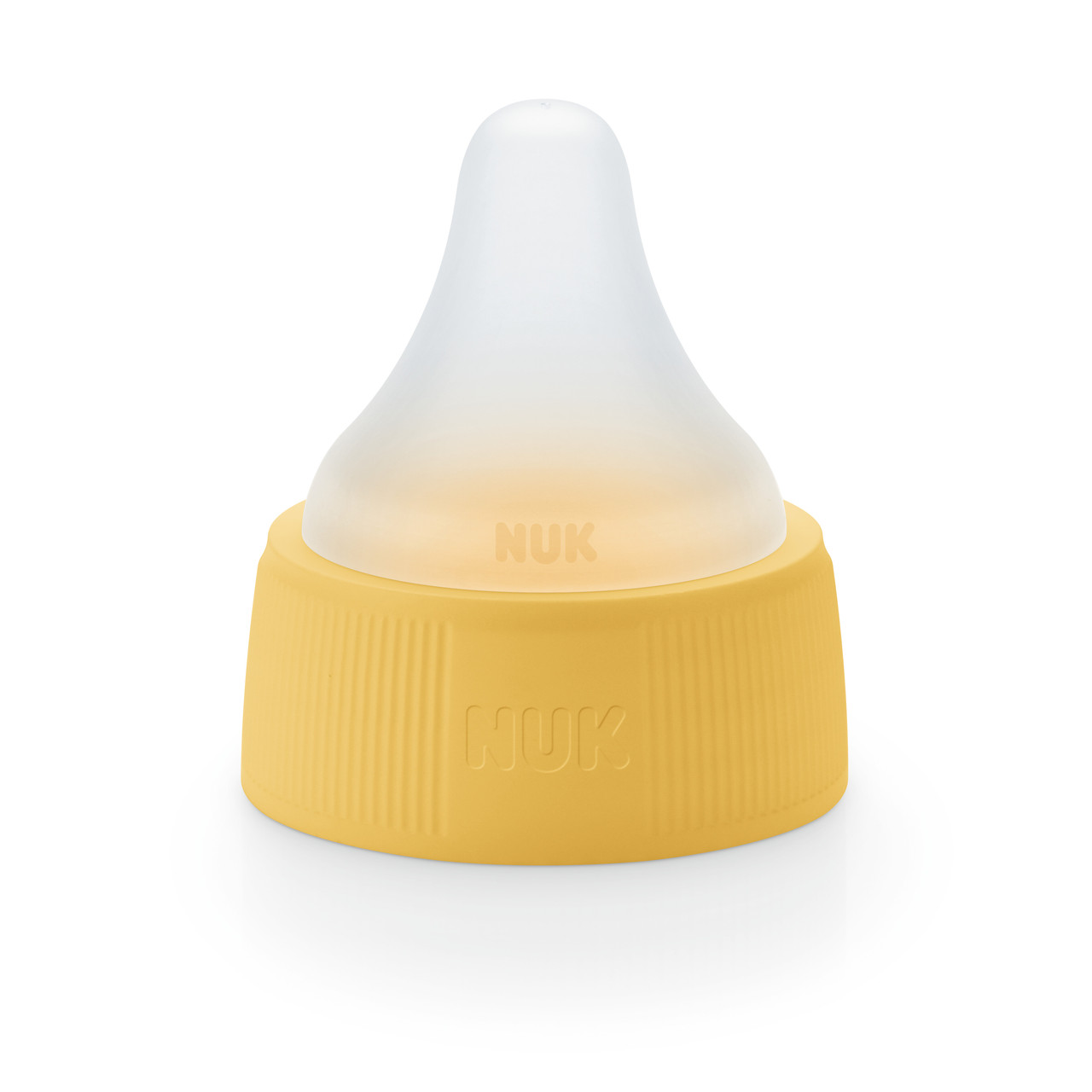 Соска силіконова NUK MEDIC PRO Perfect Match з загвинчуваним кільцем, розмір 1, отвір S, для грудного молока, сумішей, води, фото 1