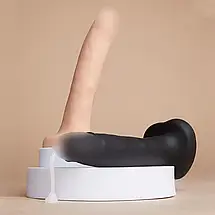 Фалоімітатор, що кінчає Strap-On-Me Squirting Cum Dildo Realistic Vanilla, діам. 3,5 см, силікон, фото 4