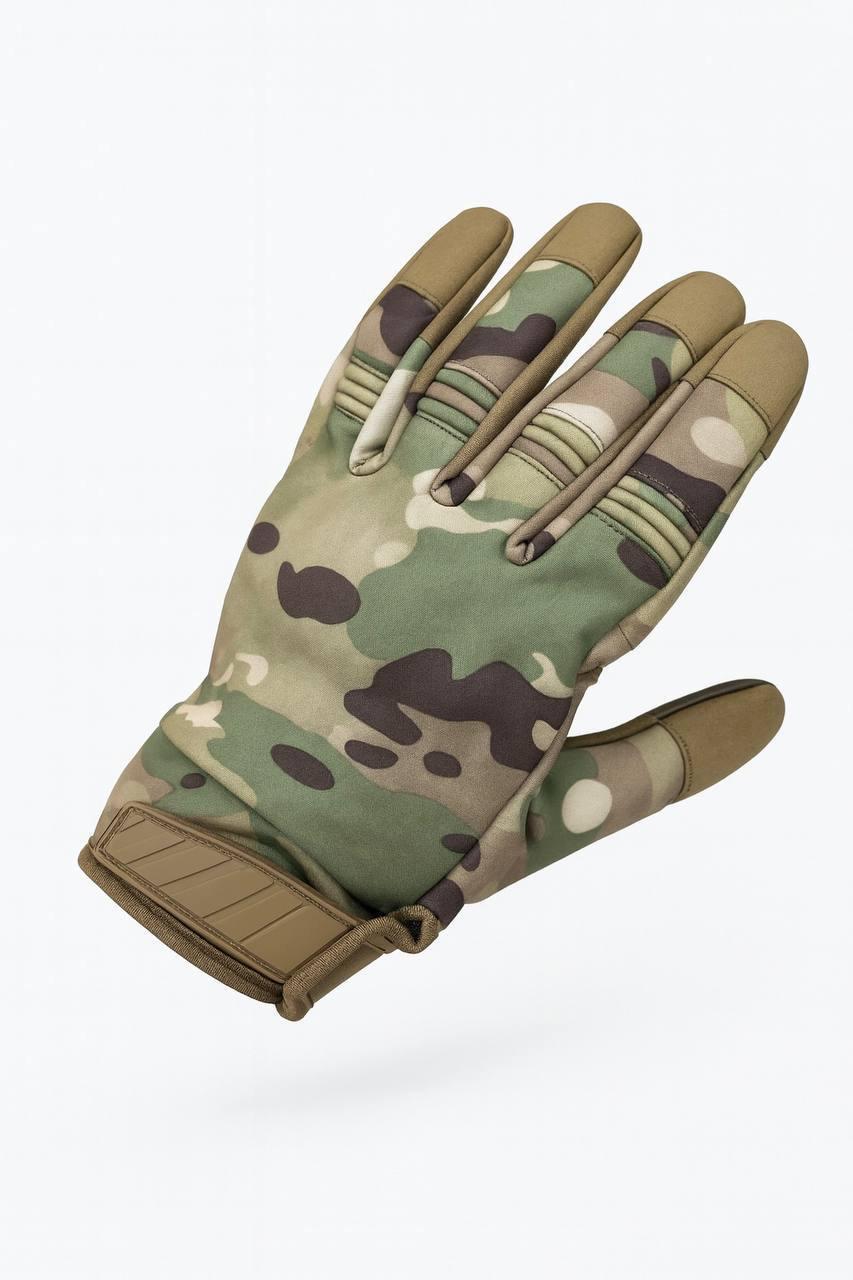 Рукавиці 3М Утеплені Soft-Shell Мультикам, фото 1