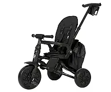 Складаний триколісний велосипед Qplay Nova Max Black від 10 місяців до 6 років, фото 4